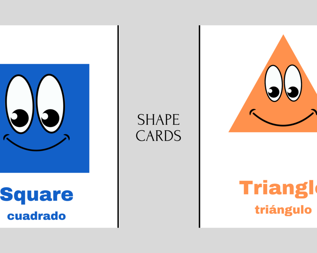 STEAM Lab learning resource: shape cards