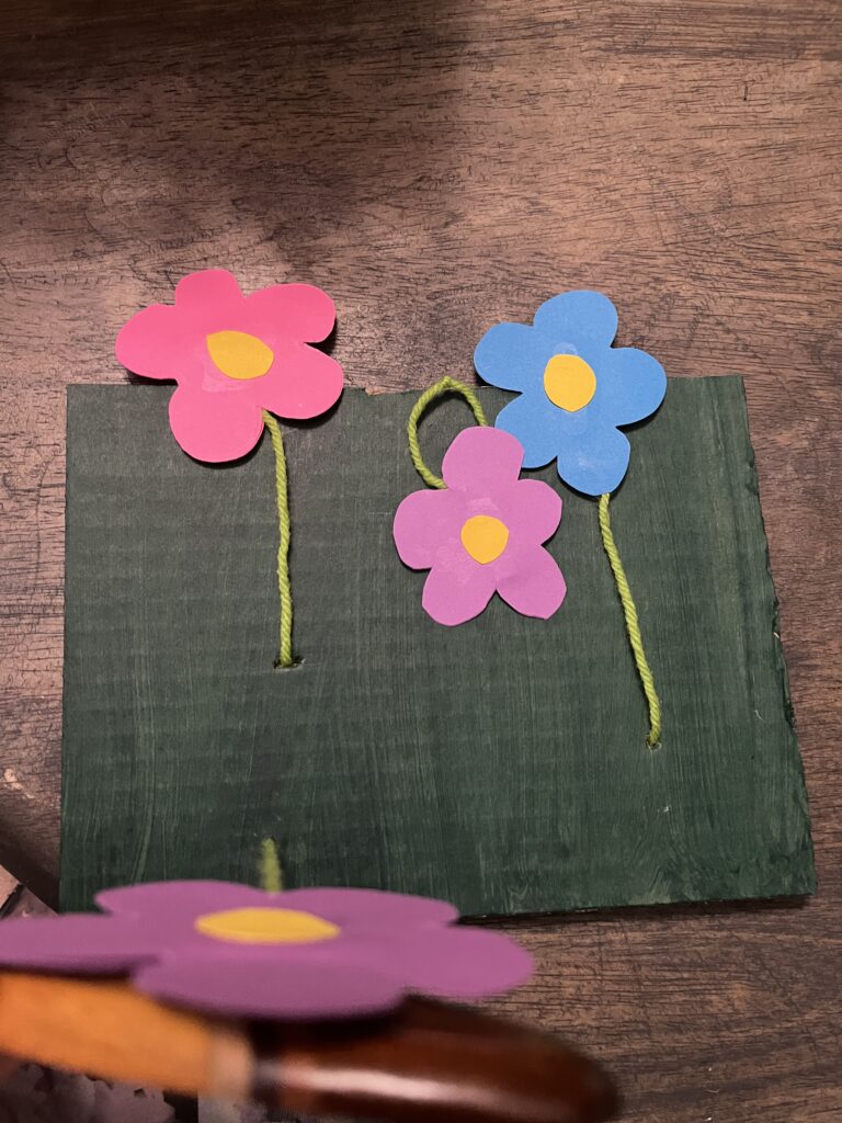 flower finished product spring stem activity