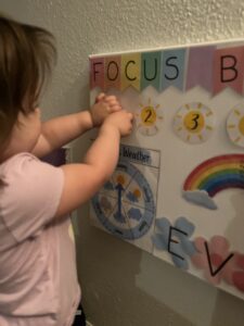 Preschool Weather Lesson Plan Focus Board